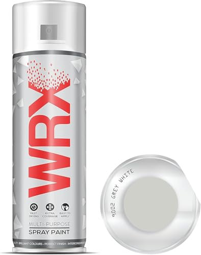 WRX 2 x Sprühfarbe 400 ml - Grau Weiß 9002