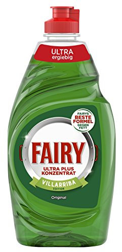 Fairy Ultra Plus Konzentrat Original Hand-Geschirrspülmittel, 5er Pack (5 x 450 g)