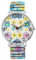 Donna Kelly Damen–Uhr Zugarmband Edelstahl Leuchtzeiger Analog Quarz 1700048