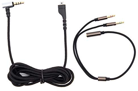 Yuhtech 2M Replacement Cable Extension Cords for SteelSeries Arctis 3 5 7 Arctis Pro Wireless Gaming Headset, with 30cm Y-Adaptor