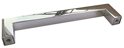 Spiegel Chrom Möbelgriff Edelstahl Türgriff Küchengriff Schrankgriff Eckig