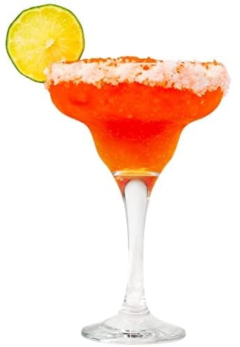 Vikko Vasos Margarita, 9 onzas, juego de 12 vasos Margarita, cristalería elegante para margaritas, piñas coladas y cócteles