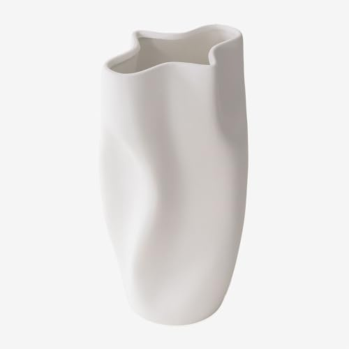 SKLUM Vase aus Keramik Varteni Weiss