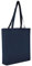 TEXXILLA 10er Pack Baumwolltasche - Oeko-TEX 100 Zertifiziert | mit Zwei Langen Henkeln, Boden- und Seitenfalte | 38x42cm | Jutebeutel | Einkaufstasche | unbedruckt, Farbe:dunkelblau, Größe:10 Stück