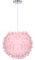 WOTTES Lampade a Sospensione Scandinavo con Piume, Lampadario Moderno Romantico, Lampadario Creativo Paralume di Piume per Camera delle Ragazze, Camera da Letto, Salotto, Sala da Pranzo (Rosa)