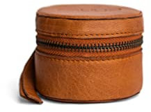 muud Helsinki XL handgefertigte Lederbox für Nadeln und kleines Zubehör Whisky