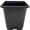 Oakland Gardens Square Plant Pots 7cm 9cm 11cm 1 2 3 5 Litre Plastic Flower Hydroponic Pot (20 x 5 Litre Square Pots)
