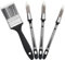4Pcs Paint Brushes For Walls, 0.45/0.6/0.75/2In Paint Brushes, Samll Paint Brush, Edge Paint Brush Set for Wall Window House Corners Touch Up Paint and Decorating
