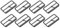 QUARKZMAN 8 Stück Metall-Rollenschnallen, 40 mm (1,6) Triglides Schieber beweglicher Riegel Gurtversteller Rechteck Keeper für Taschen Lederhandwerk (Metallic Schwarz)