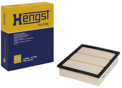 HENGST - Luftfilter E2007L - Luft-Filtereinsatz für KFZ | Hochwertiger Motorluftfilter für Otto- oder Dieselmotor - Schutz für Motoren - Wasserbeständig