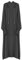 BiCophy Muslim Two Piece Prayer Dresses for Women Plus Size Long Sleeve Solid Color Loose Fit Full Length Abaya Middle East Dubai Turkey Kaftan Hooded Maxi Dress Dark Gray