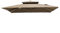 DULRLLY Auvent de rechange carré pour parasol déporté de 3 x 3 m - Tissu de rechange pour parasol extérieur, jardin, piscine… (Kaki)
