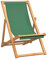 kettler gartenstuhl,gartenstühle wetterfest,Garten klappstuhl,Strandstuhl Klappbar Massivholz Teak GrünGeeignet für Garten, Terrasse, Esszimmer