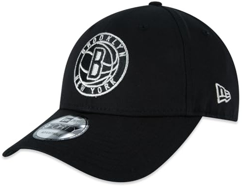 New Era 9Forty Strapback Cap METALLIC Brooklyn Nets