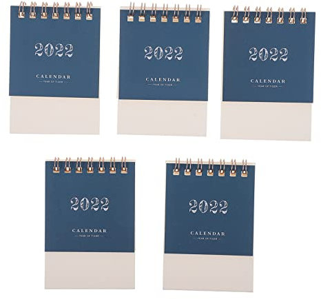 STOBOK 35stücke Teiliges Tischkalender Stabiler Schreibtischkalender Für Büro Home Office Schule Und Mehr Praktische Jahresplaner Für Kreative Tischdekoration