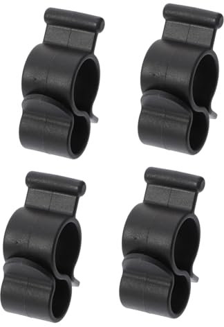 iplusmile Paquete de 4 Ganchos para Luces de Toldo Canales Enrollables para Toldos Uso Múltiple para Iluminación de Fiestas 2 Posiciones para Colgar