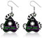 GAUEIOUR Betelgeuse Inspired Earrings Halloween Earrings for Women Fans Acrylic Skull Tombstone Coffin Sandworm Earrings Dangle Halloween Party Cosplay Costume Accessories