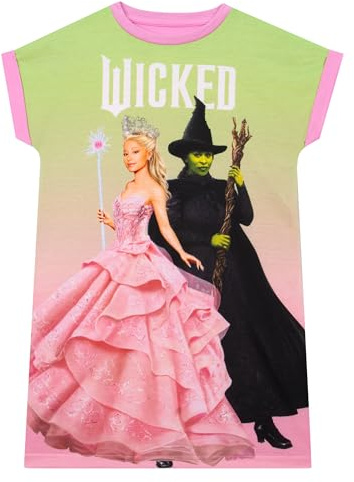 Wicked Nachthemd Mädchen | Elphaba Und Glinda Nachtkleid Kinder | Pyjama Mädchen