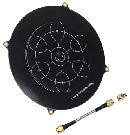 FPV Antenne, 5,8 GHz, FPV Triple Feed Patch Antenne, SMA Directional Circularl, Gerichtete, Zirkular Polarisierte Antenne für FPV-RC-Drohnen
