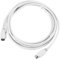 sourcing map PS/2 Mouse and Keyboard Extension Cable 6 Pin 9.84 Feet Male to Female for PC,White