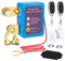 Coupe Circuit Batterie 12V Coupe Batterie Voiture Télécommandé Sans Fil 240 A Interrupteur D'arrêt Automatique pour Voiture, RV, ATV, Camion, Bateau