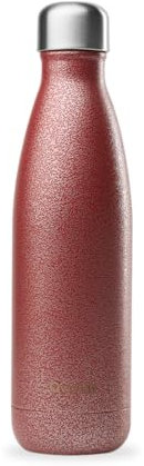 Qwetch - Bouteille Isotherme Originals ROC 500ml Revêtement Anti-Rayures Ultra Résistant - 24h Froid / 12h Chaud - Étanche, Lavable au Lave-Vaisselle - Gourde Inox Durable pour Sport, Bureau, Voyage