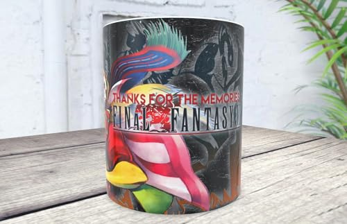 La Huella Final Fantasy Clown-Tasse – Kaffee trinken, spielen und lachen.