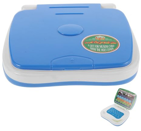 Milisten Arabisches Lernspielzeug Laptop Für Kinder 3-7 Touchscreen Faltbar Mit Wiederholungsfunktion Frühkindliche Bildung Reisespielzeug