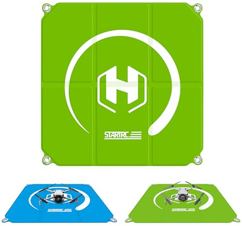 STARTRC Drohnen Landeplatz,Universal schnell faltbar doppelseitige wasserdichte landepad für DJI Mini 5 Pro/4/3/Mini 4k/Neo 2/Air 3s/Avata 2/Flip Drohne Zubehör (22-inch/55cm)