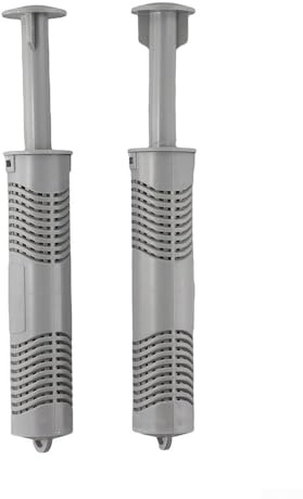 Qualoramall Lot de 2 filtres minéraux de rechange pour piscines et jacuzzis, zéolite et zinc, filtration multicouche efficace, réduction