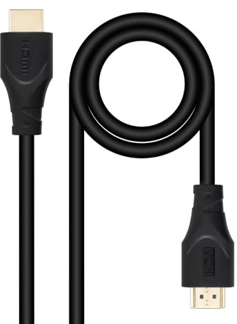 Nanocable 10.15.4703 HDMI-Kabel V1.4 CCS, A/M-A/M, Schwarz, 3 m