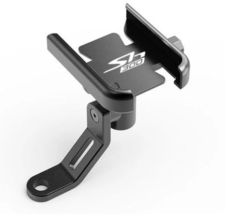 HHJSDIKOL Porta Cellulare Moto Per SH300 SH 300 SH300I 300I I Supporto Per Cellulare Da Moto Navigatore GPS Per Manubrio Con Specchio Accessori(Aa-2)