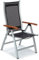 Sun Garden Klappsessel Silber/schwarz Eukalyptus FSC Pure GFA-COC-1447