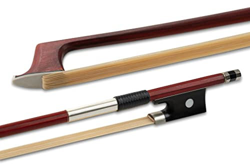 Gewa Violinbogen Massaranduba Schüler 1/16 Ebenholzfrosch, runde Stange