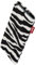 fitBAG Bonga Zebra - Custodia per Cellulare per Apple iPhone 5 / 5s / SE 16GB 32GB 64GB, in Eco-Pelliccia con Imbottitura in Microfibra