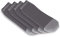 Ruffwear Hunde-Socken (4er Set), Miniatur- bis sehr kleine Hunderassen, Größe: 38/44 mm, Grau (Twilight Grey), Bark'n Boot Liners, 15802-025150175