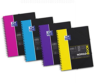 Nomadbook A4+ 80Bl kar. sort. OXFORD 400019522 Studium