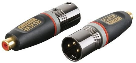 DAP Audio 3p. XLR M/RCA F