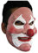 Horror-Shop Verrückte Clown Halbmaske