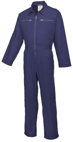 Portwest C811NARXXL Tuta Intera in Cotone, Blu Navy, XXL