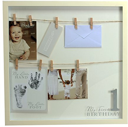 Bilderrahmen Bambino für die schönsten Erinnerungen mit Wäscheklammern