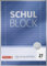 10X BRUNNEN Schulblock A4 Lin27 50Bl Premium