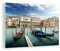 Bilder auf Glas Architektur venedig italien gondel Glasbild 70x50cm Wandbilder Dekoration Wohnzimmer Schlafzimmer Küche Deko Klein Wanddeko Bild im Glas Wand Kunstdruck Art Modern GAA70x50-2705
