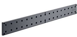 bott perfo Lochschiene S, 650 x 76 mm, 1 Stück, anthrazitgrau, 14025284.19V