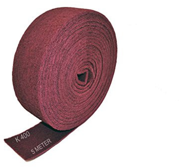 5 m Schleifvliesrolle Körnung 400 - Schleifvlies, Vlies Rolle, Vliespads, Schleifpad, Polieren.
