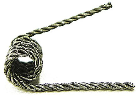 10x Coil vorgewickelte Fertigcoils Widerstand Draht KA1 Ni80 316L Selbstwickler Ohm Draht Wicklung Subohm Wickeldraht (10x Hoffa Coil, KA1 0,45 Ohm)