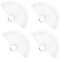 CS COSDDI 200pcs Stiletto Nagelspitzen Nagel Display Tips Nagelspitzen Fächer Display