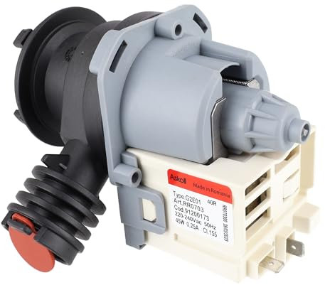 sparefixd Drain Pump & Body to Fit Hoover Dishwasher