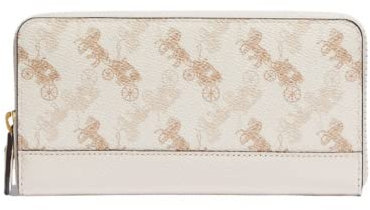 Coach Portemonnaie, Horse and Carriage, Beige 5255