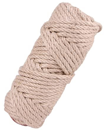 PATKAW Cat Scratching Posts Pet Rope Cat Tree Cat Scratching Post for Indoor Cats Nature Rope Twine Cat Scratch Rope Toy Cuttable Cat Scratcher Rope Sisal Replaceable Household Products